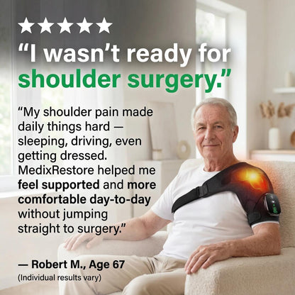 ShoulderBrace™ Pro - Heated Therapy Brace for Shoulder Pain Relief