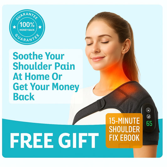 Shoulder Brace™ Pro - Heated Massage Therapy for Instant Pain Relief