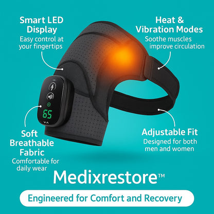 Shoulder Brace™ Pro - Heated Massage Therapy for Instant Pain Relief