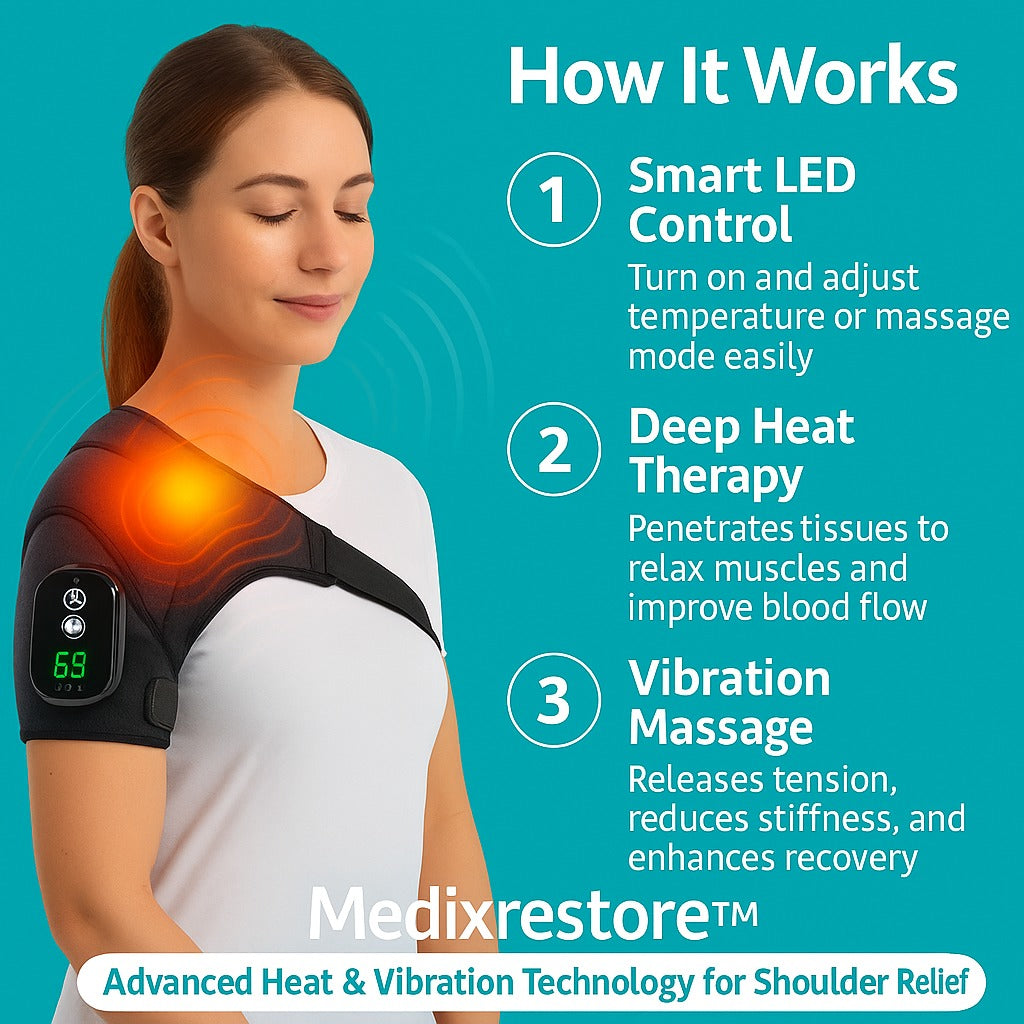ShoulderBrace Pro - Electric Heating Shoulder Massager